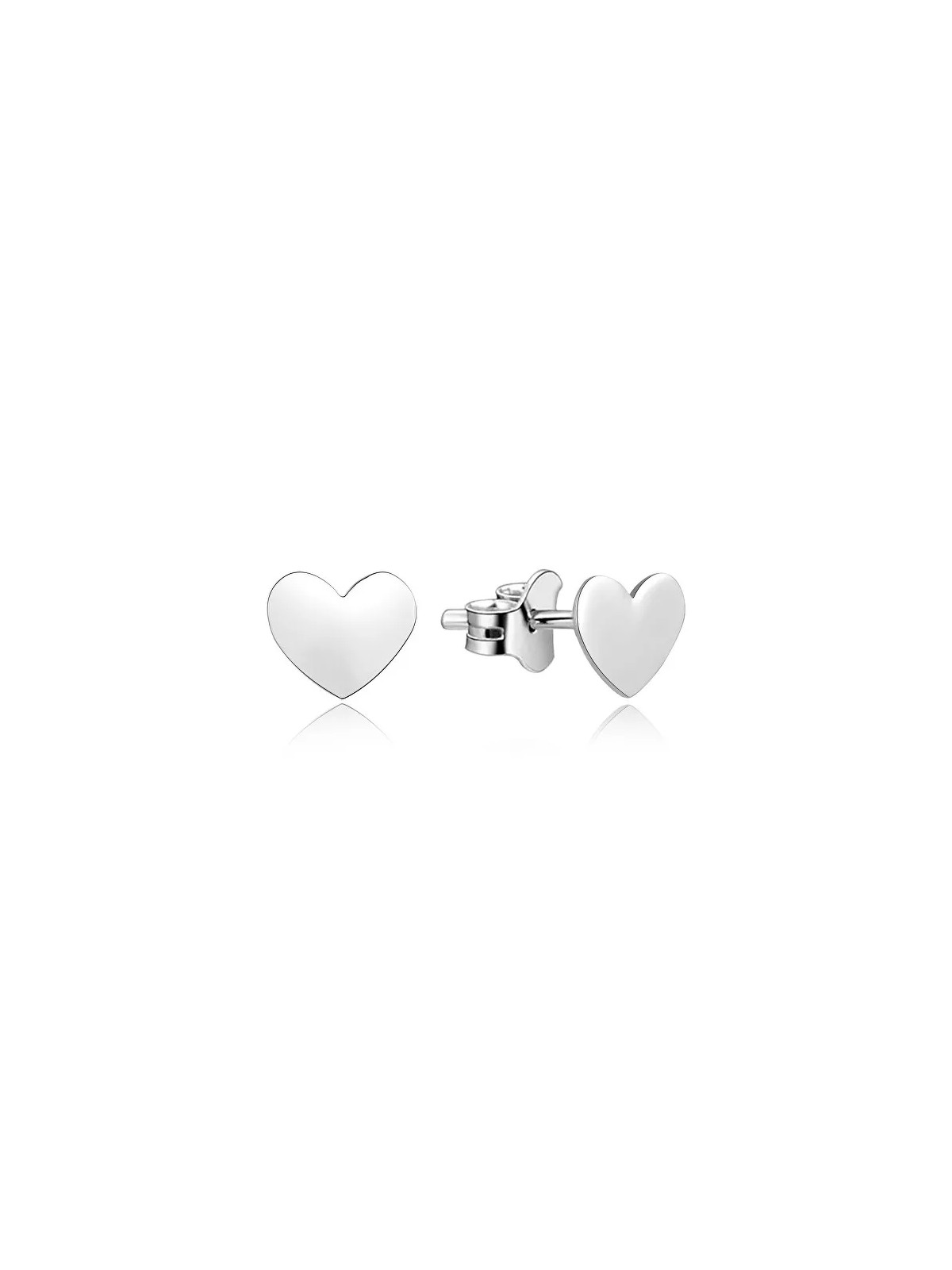 Orecchini a cuore Beneto Silver AGUP1492 donna