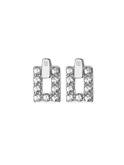 Orecchini Hot Diamonds in argento con diamanti e topazio Echo DE717 donna