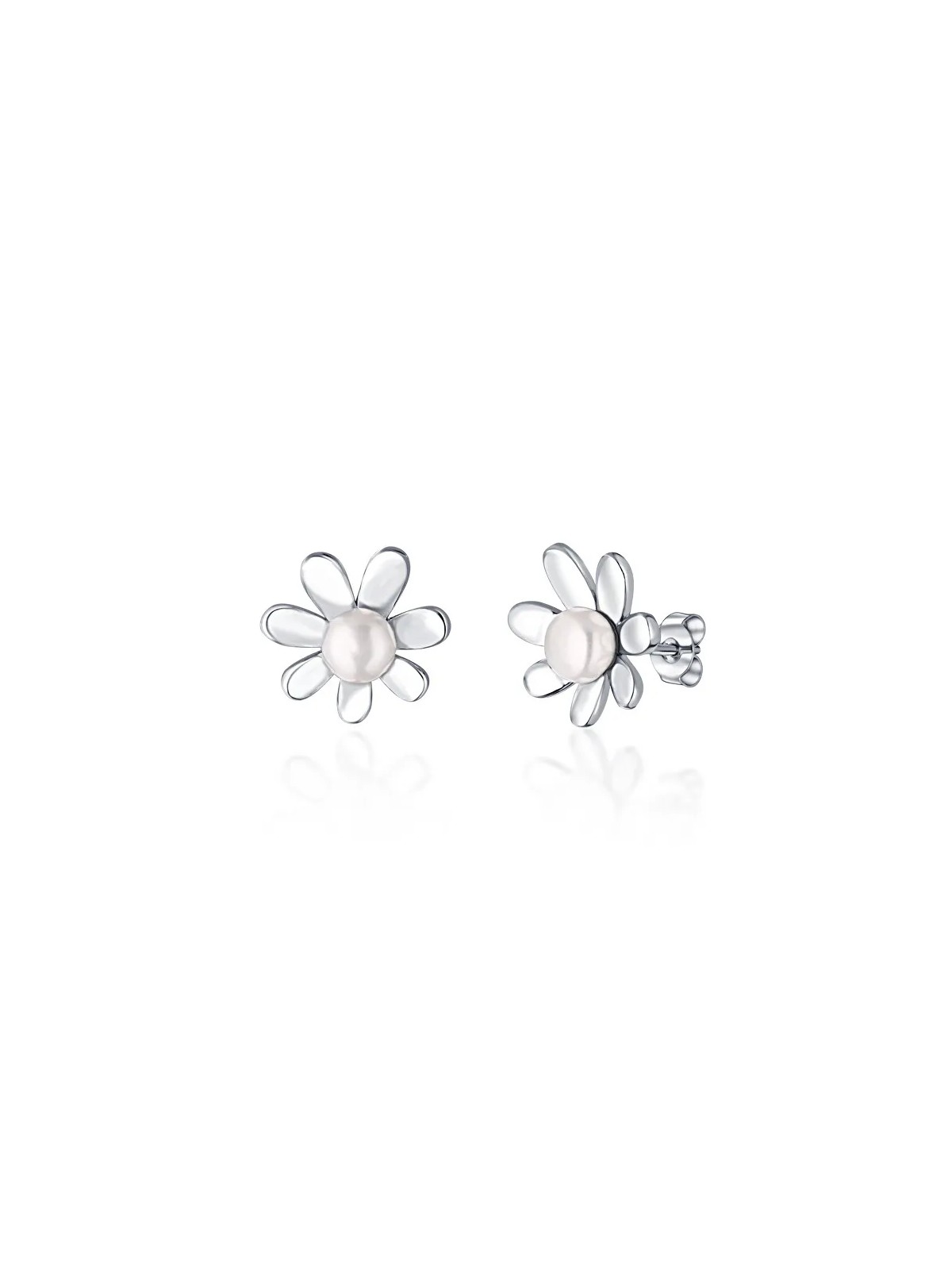 JwL Luxury Pearls Deliziosi orecchini con vere perle di fiume Flowers JL0774 donna