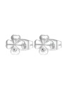 Brosway Delicati orecchini in acciaio Chakra a quattro foglie BHKE042 donna