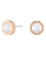 Orecchini a bottone iconici Tommy Hilfiger Romantico in bronzo con cerchio 2780663 da donna
