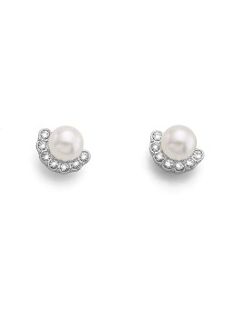 Oliver Weber Orecchini in pietra con perle Mayari 23082 donna