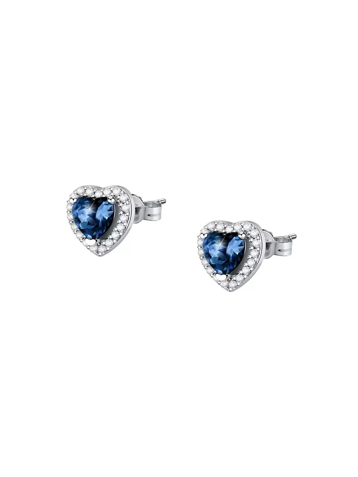 Morellato Orecchini a bottone in argento Cuore Tesori SAVB08 donna