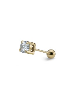 Oliver Weber Orecchino singolo placcato oro Diana 23075G donna