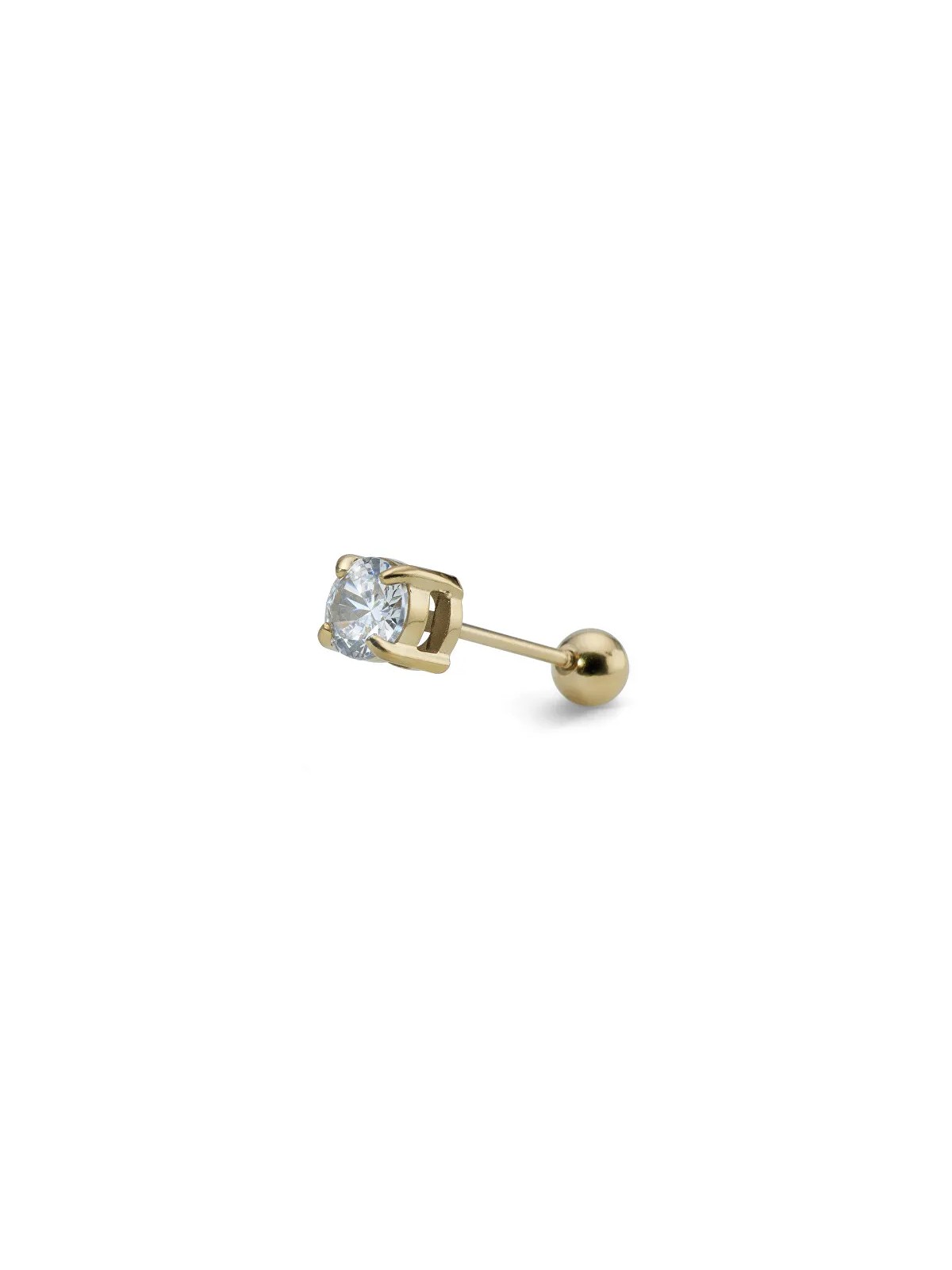 Oliver Weber Orecchino singolo placcato oro Diana 23075G donna