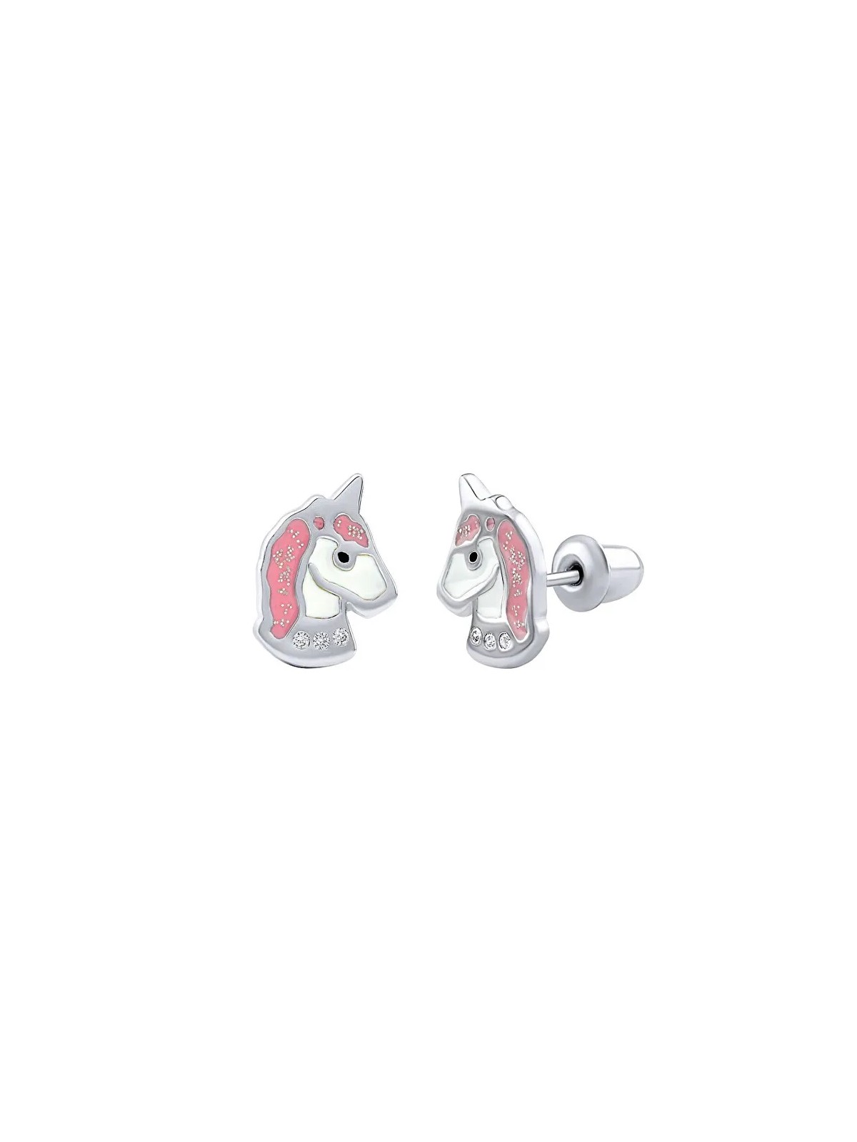 Silvego Orecchini in argento Baggio unicorni DCC056225E donna