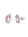 Silvego Orecchini in argento Baggio unicorni DCC056225E donna