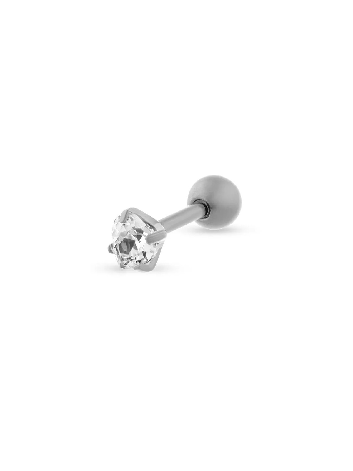 Troli Piercing a forma di cuore in titanio VSE6015S-PET donna