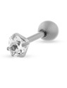 Troli Piercing a forma di cuore in titanio VSE6015S-PET donna