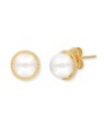 Orecchini Engelsrufer placcati oro con perle vere ERE-GLORY-STG donna