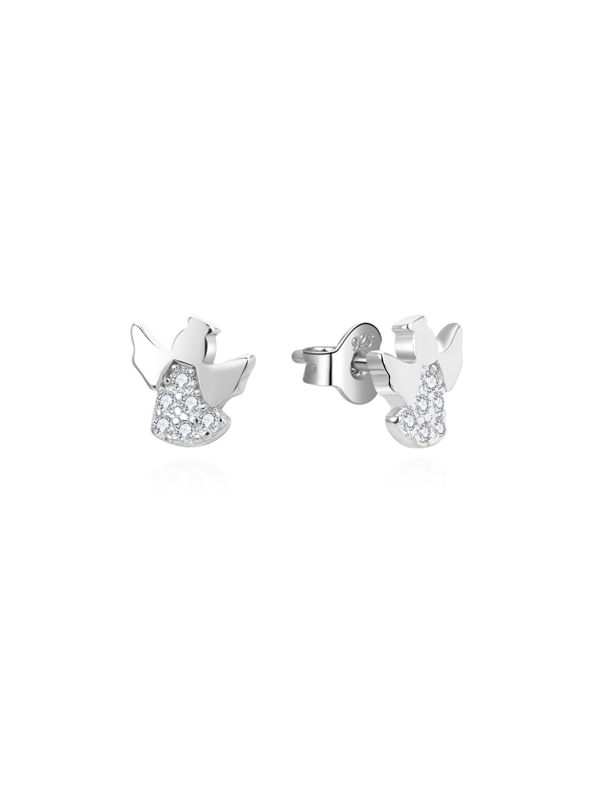Orecchini Beneto Delicati in argento Angeli AGUP3346 donna