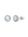 Silvego Orecchini in argento Aga con zirconi Clear Brilliance DCC2056235EW donna