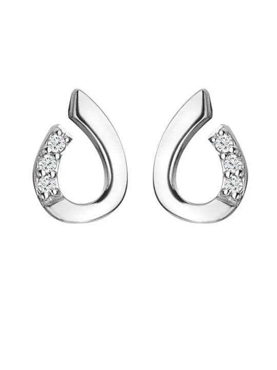 Hot Diamonds Eleganti orecchini in argento con diamanti Molto amati DE729 donna