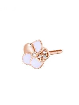 Rosato Deliziosi orecchini singoli in bronzo Fiore Allegra RZAL002 donna