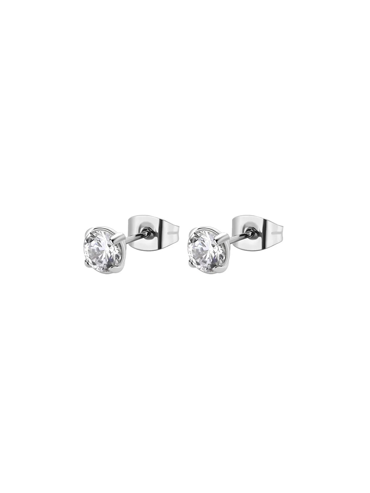 Orecchini Brosway in acciaio lucido con zirconi Desideri BEIE005 donna
