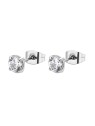 Orecchini Brosway in acciaio lucido con zirconi Desideri BEIE005 donna