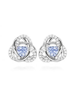 Gatto in argento Orecchini in argento con zirconi cubici SC526 donna