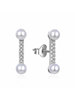 MOISS Orecchini in argento con perle Nariman E0003108 donna