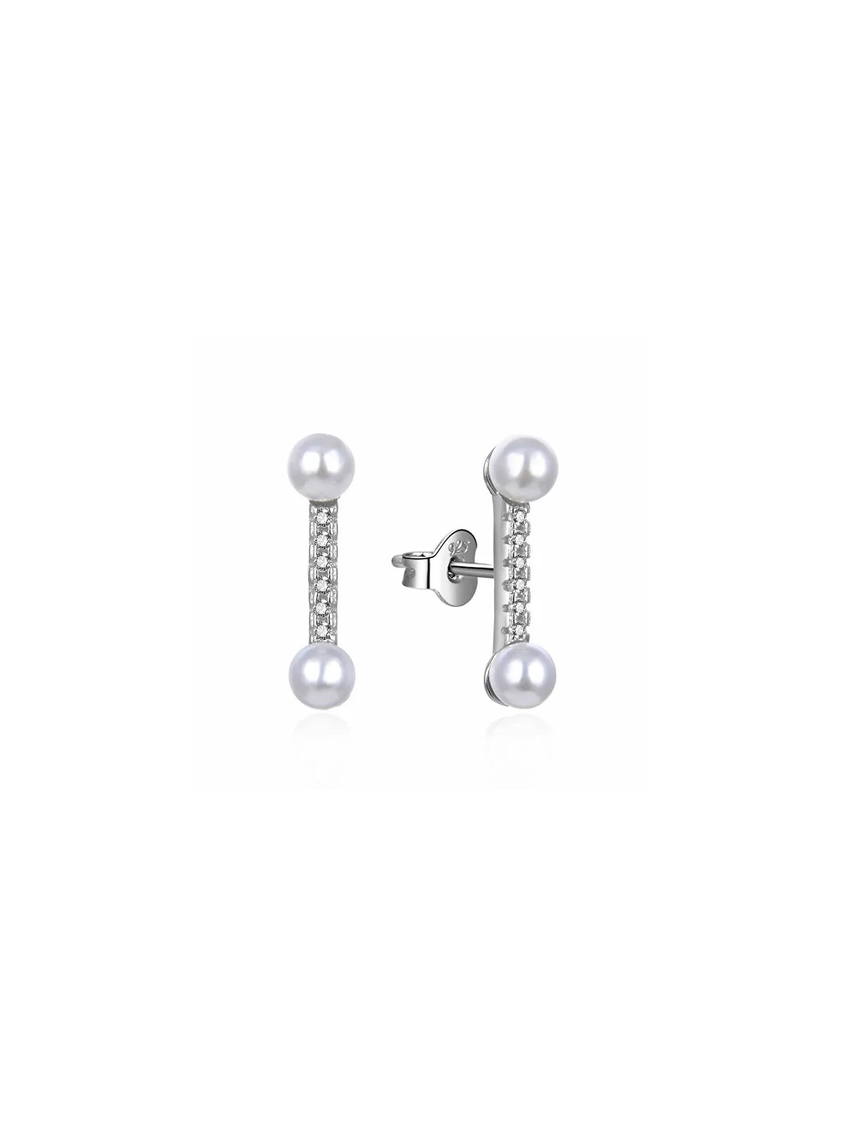 MOISS Orecchini in argento con perle Nariman E0003108 donna