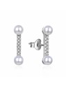 MOISS Orecchini in argento con perle Nariman E0003108 donna