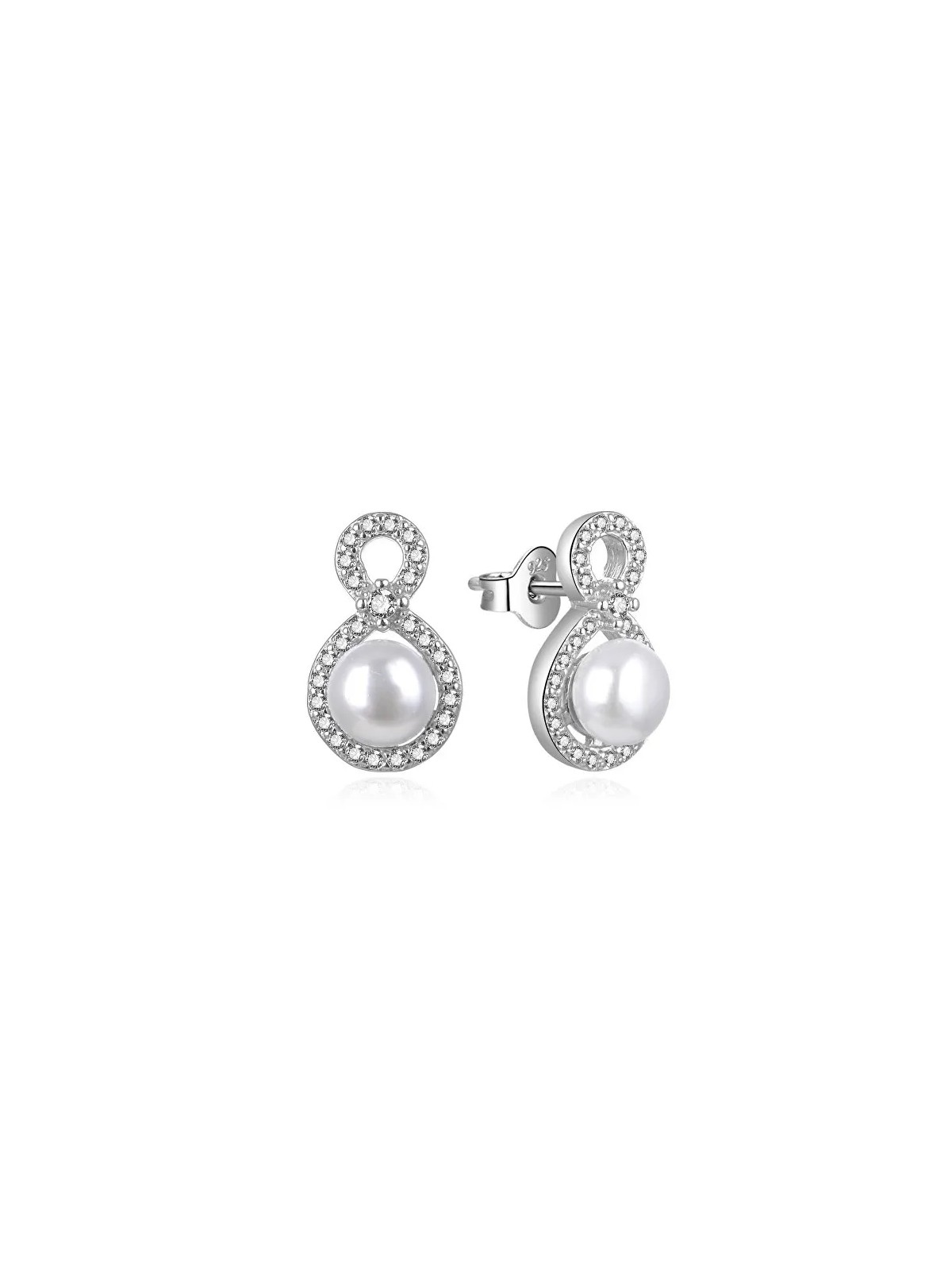 Collana MOISS in pietra preziosa con perla e zircone E0003120 donna
