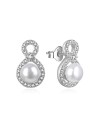 Collana MOISS in pietra preziosa con perla e zircone E0003120 donna
