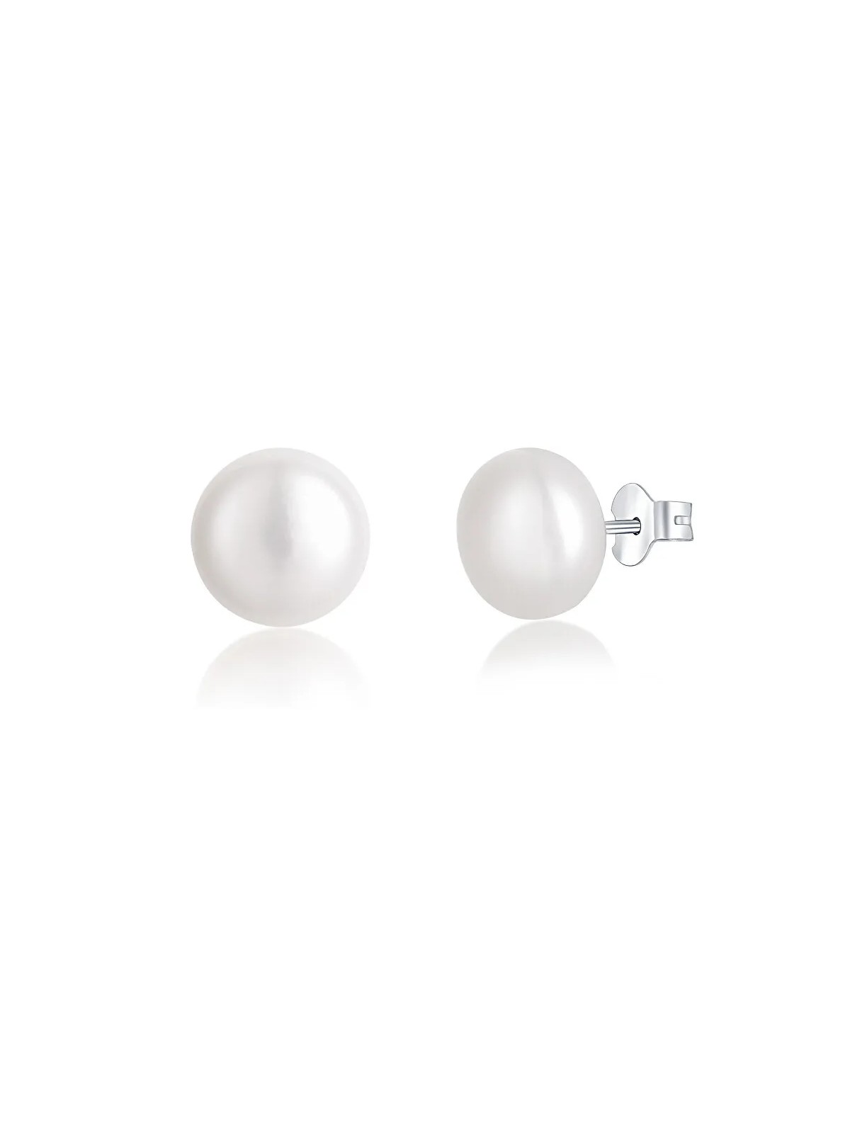 JVD Orecchini in argento con perle SVLE0545XD2P1 - Diametro: 0.8 cm donna