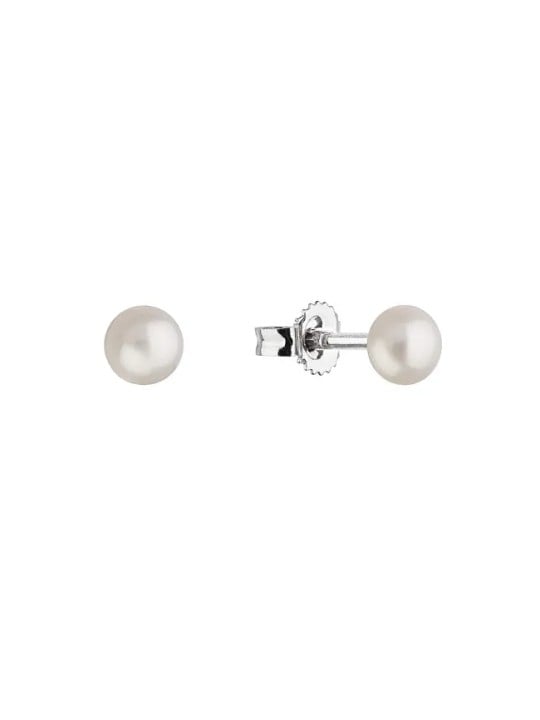 Evolution Group Orecchini in argento con perle vere 21063.1 donna