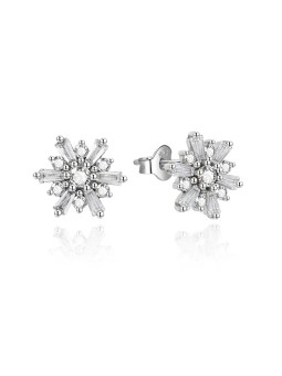 Beneto Orecchini di design in argento con zirconi AGUP2726 donna