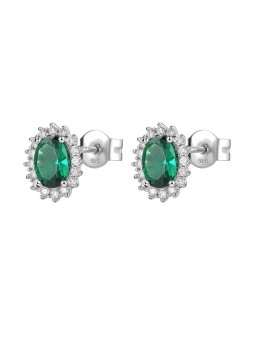 Brosway Eleganti orecchini in argento Fancy Life Green FLG14 donna