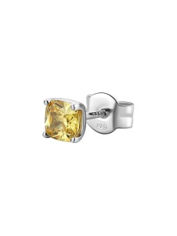 Brosway Eleganti orecchini singoli in argento Fancy Energy Yellow FEY06 donna
