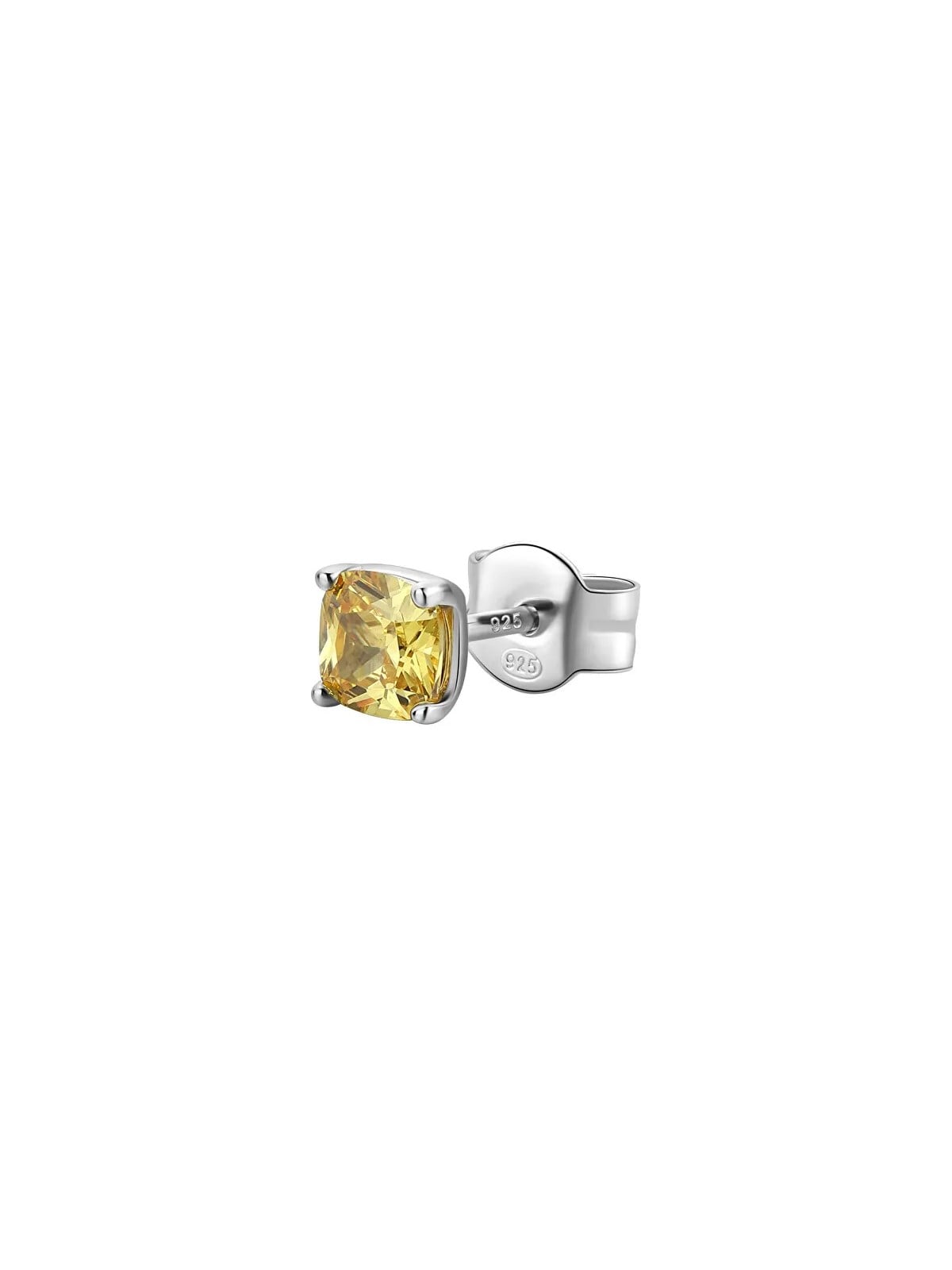 Brosway Eleganti orecchini singoli in argento Fancy Energy Yellow FEY06 donna