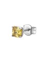 Brosway Eleganti orecchini singoli in argento Fancy Energy Yellow FEY06 donna