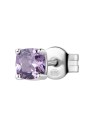 Brosway Eleganti orecchini singoli in argento Fancy Magic Purple FMP07 donna