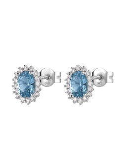 Brosway Eleganti orecchini in argento Fancy Cloud Light Blue FCL17 donna