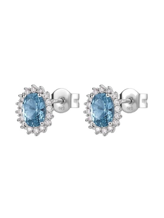 Brosway Eleganti orecchini in argento Fancy Cloud Light Blue FCL17 donna