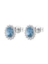 Brosway Eleganti orecchini in argento Fancy Cloud Light Blue FCL17 donna