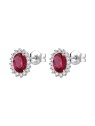 Brosway Eleganti orecchini in argento Fancy Passion Ruby FPR15 donna