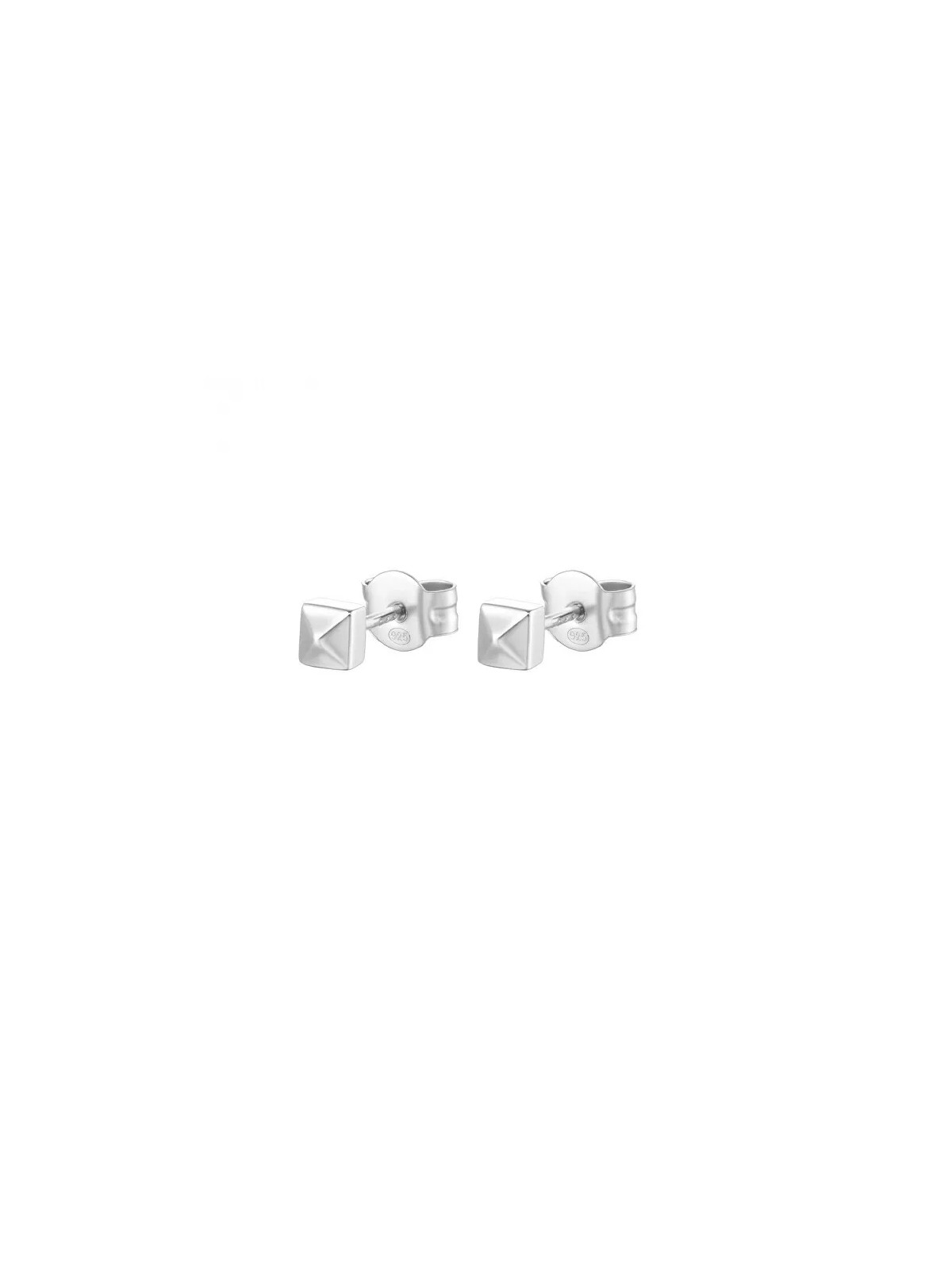 Rosato Orecchini e bottone minimalisti in argento Cubica RZCU59 donna