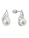 Evolution Group Orecchini in argento coordinati con perla di fiume 21093.1B donna
