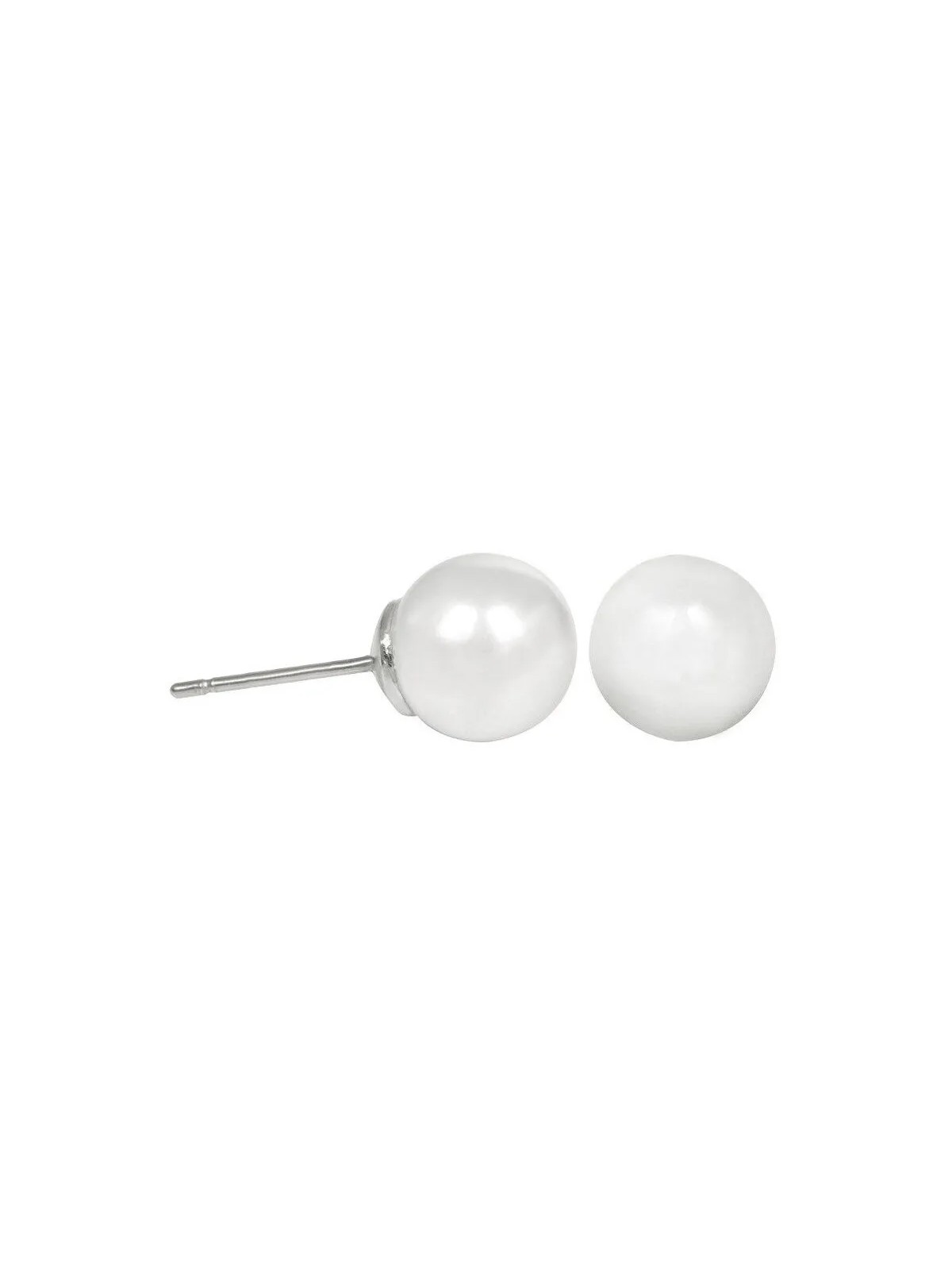 Levien Orecchini di perle morbide bianche perla donna