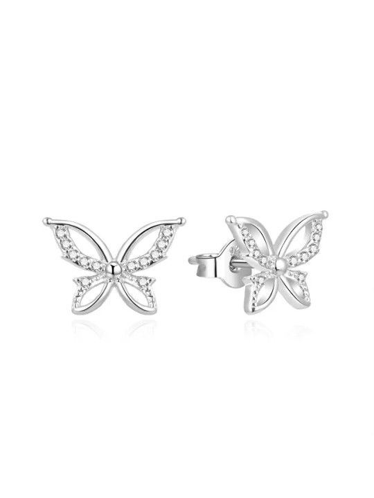 Beneto Deliziosi orecchini in argento Farfalle AGUP757L donna