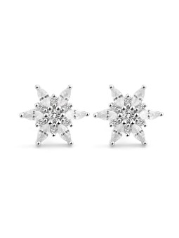 Beneto Eleganti orecchini in argento Flaps AGUP2729 donna
