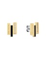 Tommy Hilfiger Modern orecchini placcati oro con cristalli Layered 2780844 donna