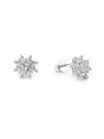 Beneto Orecchini in argento adati Fiocco di neve AGUP2749 donna