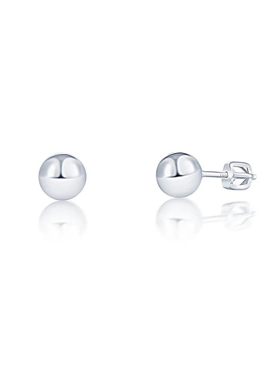 JVD Orecchini a bottone minimalisti in argento SVLE1502XH200 - Diametro: 0.3 cm donna