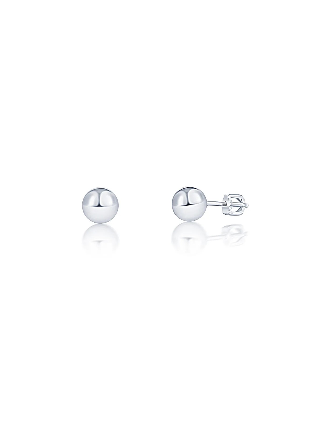 JVD Orecchini a bottone minimalisti in argento SVLE1502XH200 - Diametro: 0.3 cm donna