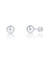 JVD Orecchini a bottone minimalisti in argento SVLE1502XH200 - Diametro: 0.3 cm donna