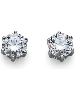 Oliver Weber Orecchini in argento con Crystal Morning Brilliance Medium 62066 001 donna