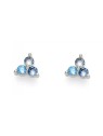 Oliver Weber Orecchini a lobo lucidi con zirconi 22988 BLU donna